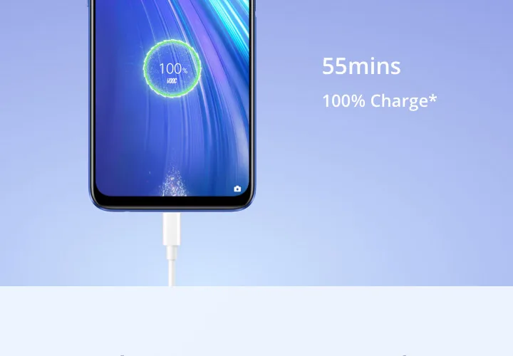 realme 6 Global Version Mobile Phone 4GB 8GB RAM 128GB ROM 30W EU Flash Charge 4300mAh Helio G90T 64MP Camera NFC Play Store