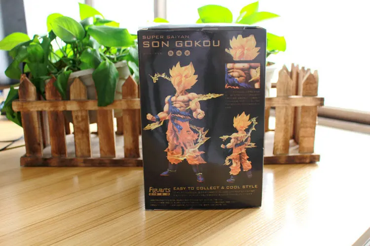 Bandai душа Dragon Ball Супер Saiyan люди солнце Wukong Гараж Комплект модель игрушки