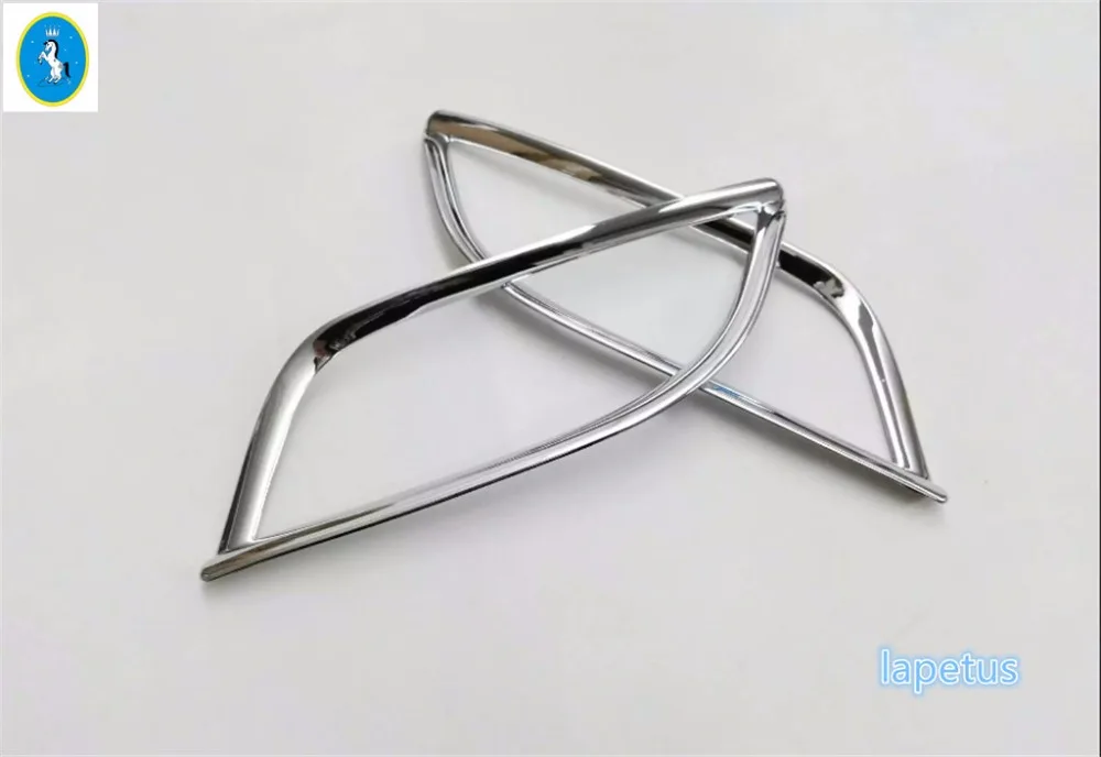 Yimaautotrim задние противотуманные фары противотуманная фара формовочная крышка отделка Подходит для Jeep Compass ABS хромированный Стайлинг