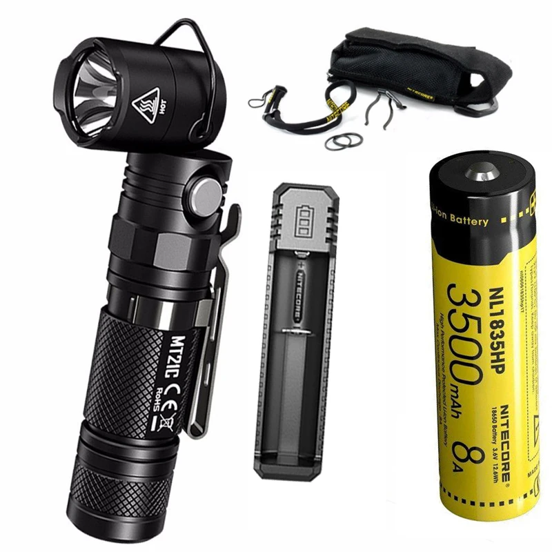 Nitecore MT21C 1000 lumens Multifunctional 90 degrees Adjustable LED Flashlight Nitecore MT21C 1000 lumens Multifunctional 90 degrees Adjustable LED Flashlight