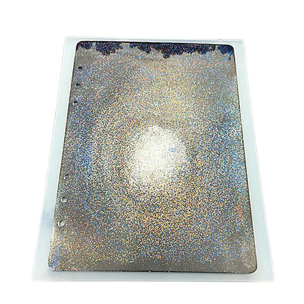 A7/A6/A5 косметическое зеркало в форме ноутбука силиконовая форма DIY полимерная книга из эпоксидной смолы Silicome плесень прозрачный книга A7