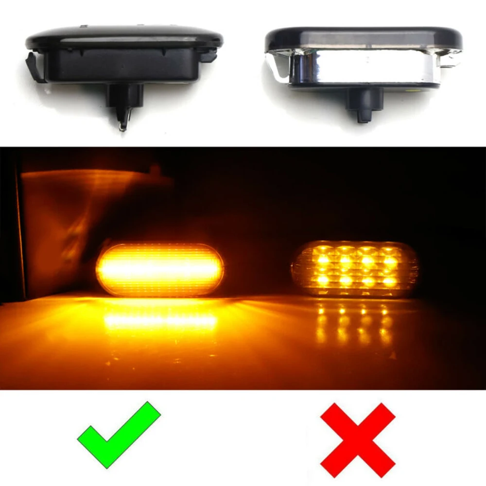 Дымчатые линзы габаритные огни 6000k для Ford Charlon Passat авто лампа поворотник