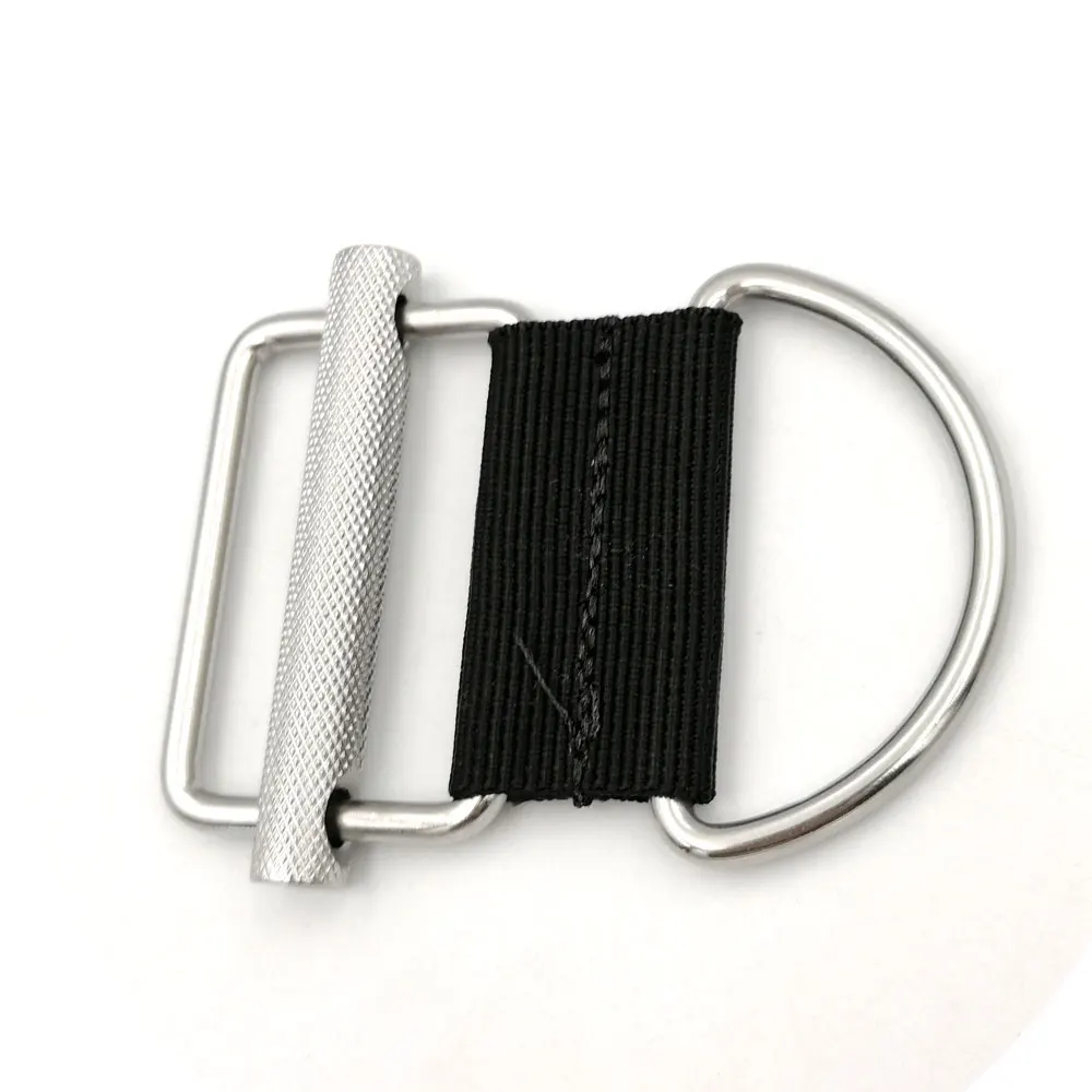 Scuba Diving Sliding Sidemount Stainless Steel Slideable D-Ring 3