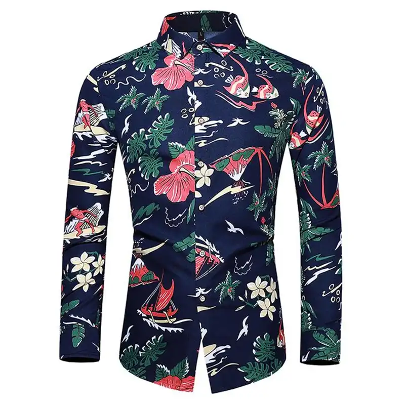 camisa cadenas hombre