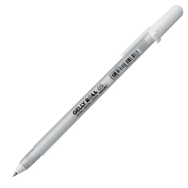 Sakura Gelly Roll Gel Pen White  Sakura Gelly Roll Pens Pack - Sakura Gel  Pen 0.5mm - Aliexpress