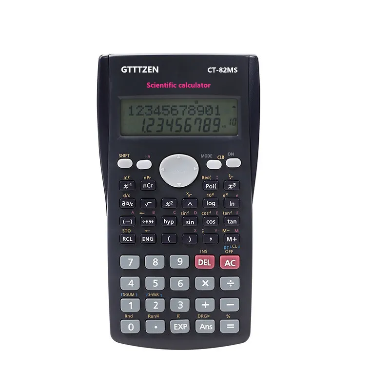 

Gtttzen Multifunction Scientific Calculator Ct-82Ms Portable Calculator for Teaching Office Stationery