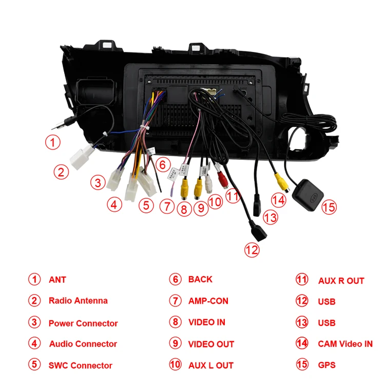 Carsanbo Android 9 0 автомобильное DVD радио 10 1 дюймов 2.5D навигация GPS плеер для Toyota Hilux 2016 2018