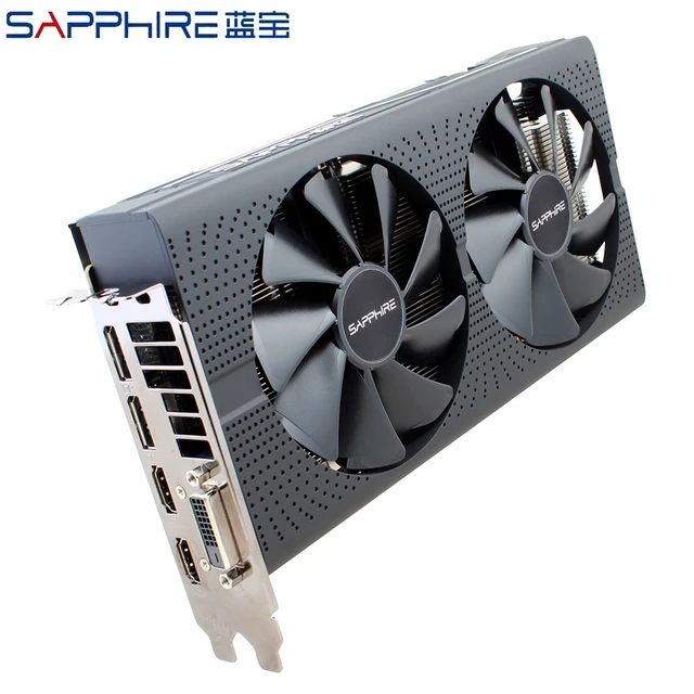 Sapphire Graphics Cards AMD Radeon RX 570 4GB GDDR5 Gaming PC Video Card RX570  4GB 256bit