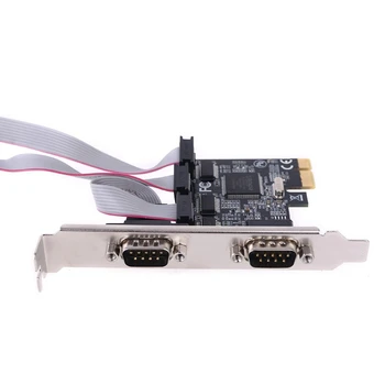 

TXB071 PCI Express Add on Card 4 Ports Serial Riser Cards Multi RS232 DB9 PCIe