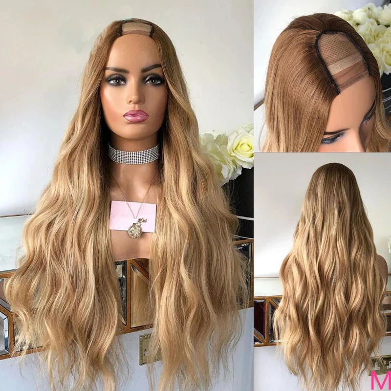 Brown-Blonde-Human-Hair-Wig-U-part-Wig-2x4-opening-Natural-Wave-Brazilian-Remy-Hair-Wigs.jpg_Q90.jpg_.webp