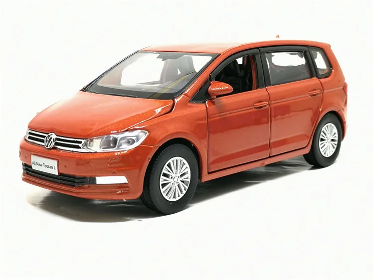 5 цветов, коллекция 1/32, новинка, Touran Diecast, модель автомобиля, MPV, светильник со звуком, подарки для мальчиков девочек, коллекция подарочных игрушек - Цвет: C