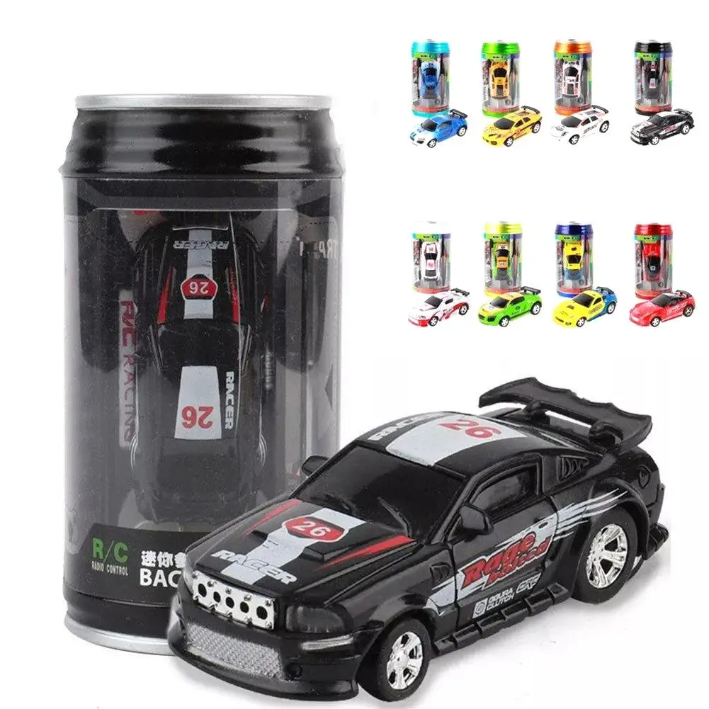 RC Car Mini Radio Remote Control Micro RC Racing Car with Road Blocks Adult Kids Gift 8cm x 3.5cm x 2cm For Kids Children Toys