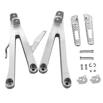 

Aluminum Alloy NEW Passenger Rear Foot Pegs Footrest Brackets for Honda 2007-2011 CBR600RR, Motorbikes Spare Part Accessories