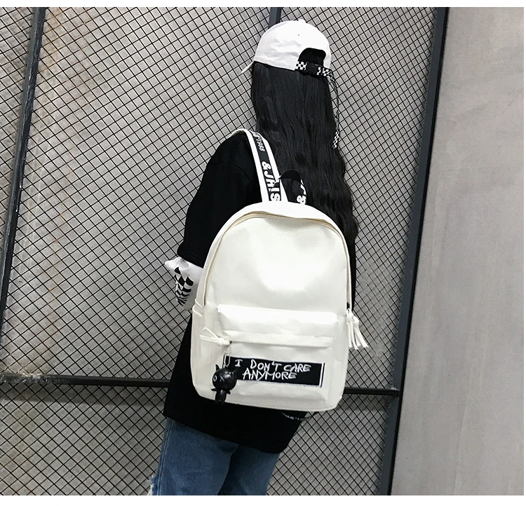 Модный рюкзак милый женский рюкзак Mochilas Женская Сумка Через Плечо Рюкзак Школьные сумки для девочек-подростков