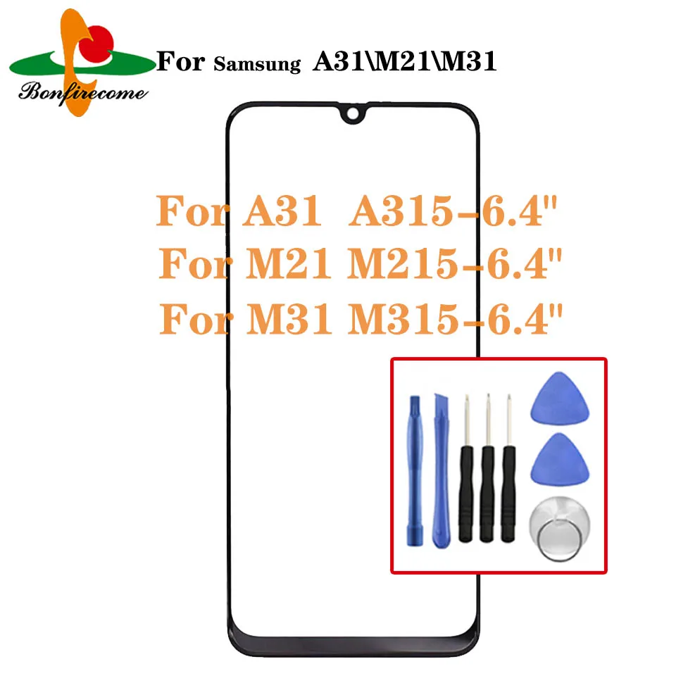 Передняя Сенсорная панель ЖК-дисплея для Samsung Galaxy A31 M21 M31 A315 A315F M215 M315 сменная