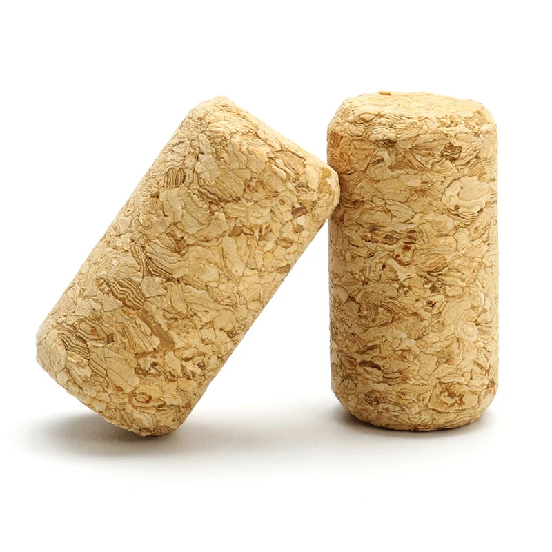 

100Pcs Straight Wood Corks Wine Stopper Wood Bottle Stopper Cone Type Wine Bottle Corks Plug Sealing Cap Beer Bottle Corks