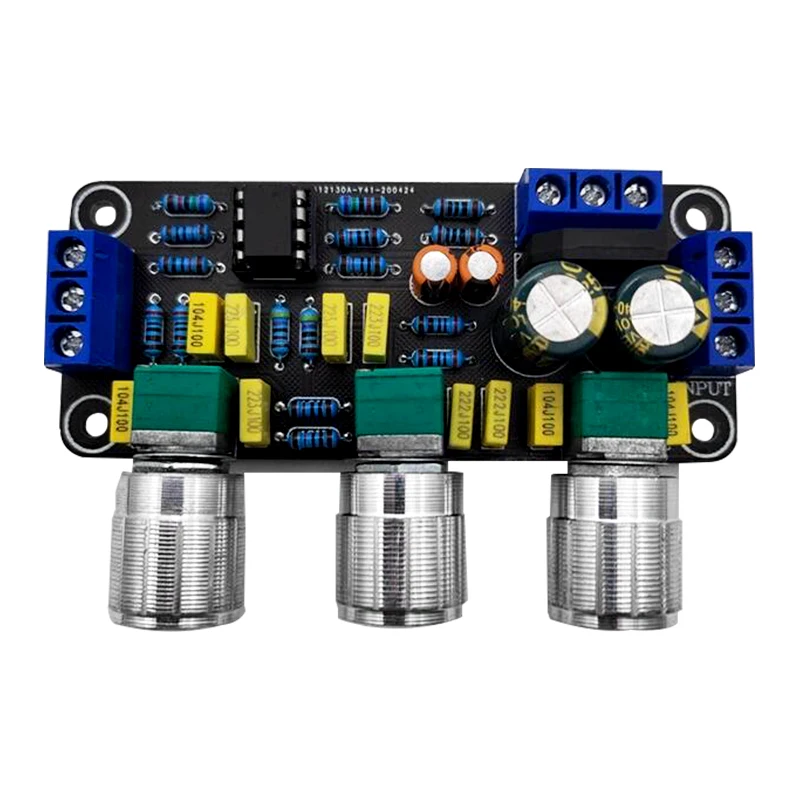 

Audio Amprifier Equalizer DIY HIFI NE5532 Preamplifier Board Tone Treble Bass Preamplifiers Preamp Tone Control Pre Amplifier