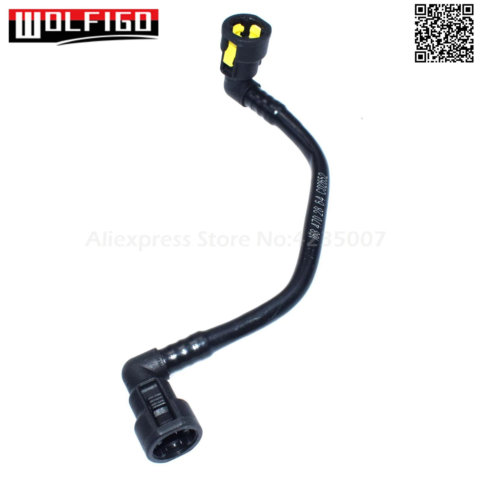 WOLFIGO для Mercedes W163 ML55 ML320 ML430 шланг топливного фильтра возвратной линии 1634702964, 163 470 29 64 A1634702964