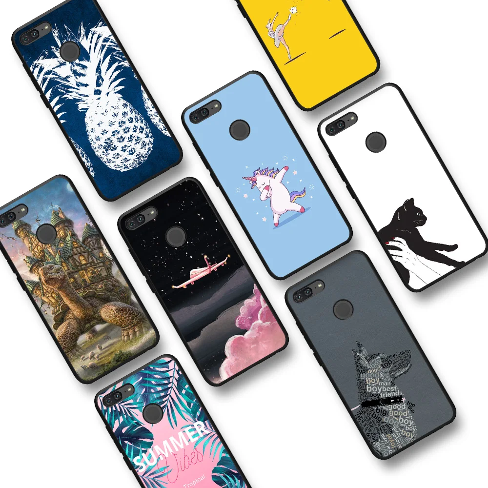 Ультратонкий Мягкий силиконовый чехол для задней панели телефона Honor 8 S защитный