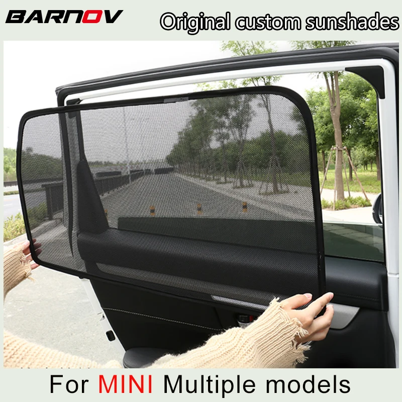

Car Curtain Window SunShades Mesh Shade Blind Original Custom For MINI COUNTRYMAN R60 F60 COOPERS CLUBMAN R55 R50 R53 F55 F56