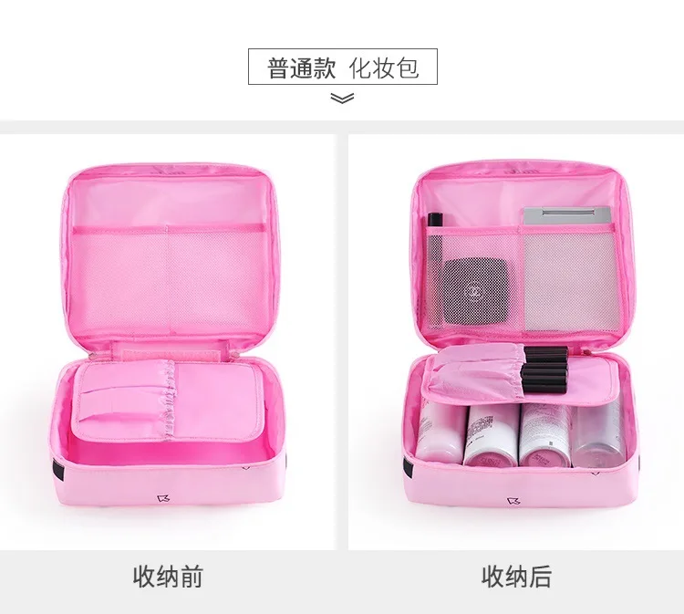 South Korea Cute Hand Waterproof Portable Cosmetic Bag Large Capacity Travel Cosmetics Storage Bag Wash Bag