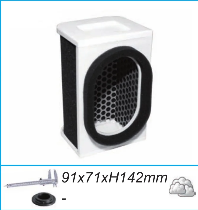 Воздушный фильтр для мотоцикла Kawasaki Z400 KZ400 80 83 ZX400 84 87 Z500 79 81 Z550 GPZ550 86 ZX550 ZX600 85