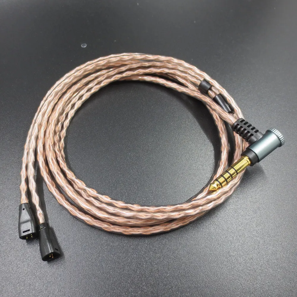 Сменный аудиокабель для Sennheiser для ath-ie80 535 A2dc 0,78 N3ap наушники шнур гарнитуры провода разъем MMCX A2DC разъем