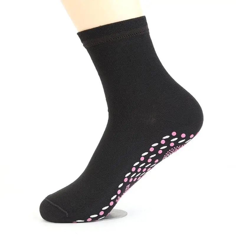 Самонагревающиеся магнитные носки Самонагревающиеся Носки турмалин магнитотерапия удобные зимние теплые массажные носки
