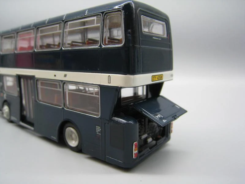  rare Special Offer 1/76 London Bus Dark Blue Double deck bus model Alloy Collection Model