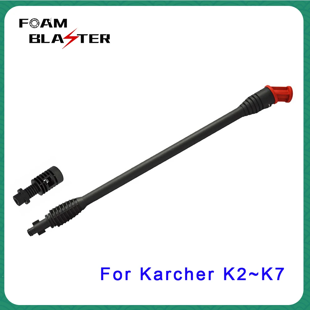 

High Pressure Washer Wand Flexible Jet Lance Wand Nozzle Tip for Karcher Pressure Washer for under boday car wash cleaning
