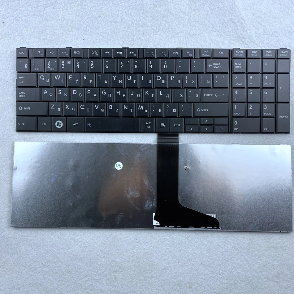 Русская клавиатура для ноутбука TOSHIBA satellite L850 L855 C850 C855D C850D C855 C870 C870D C875 C875D L875 L875D RU