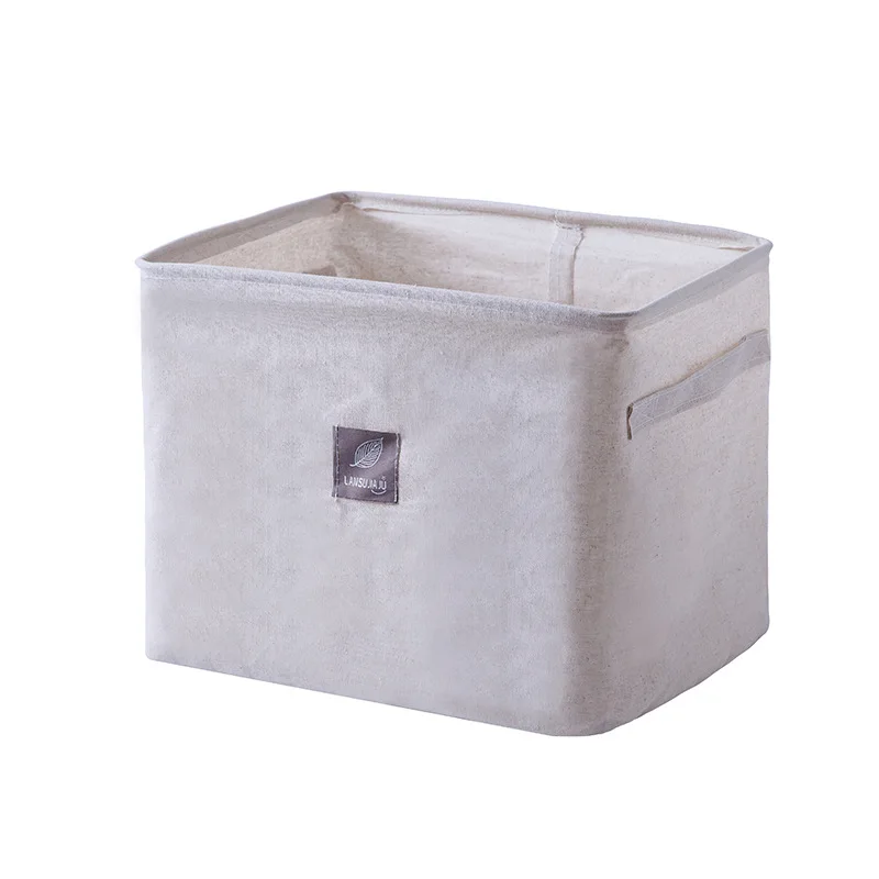 38X32X30CM Dobrável Cesta de armazenamento Armário de Roupas íntimas e Cosméticos organizador de Настольный brinquedo Das Crianças с пробелами - Цвет: 38X32X30CM