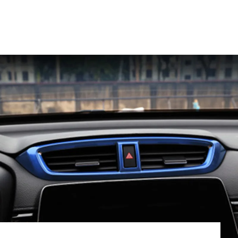 Lsrtw2017 для Honda CRV, cr-v Автомобильный Центральный контроль, детали вентилятора, декоративные аксессуары для интерьера