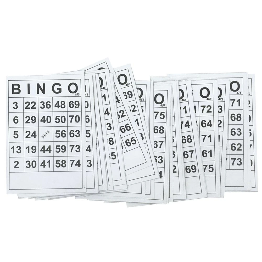 40pcs Bingo Game Parts 30 Bingo Cards Plus 75 Numbers Chips For Kids Family  Party Family Interactive Game Activity Party Toy|Board Games| - AliExpress