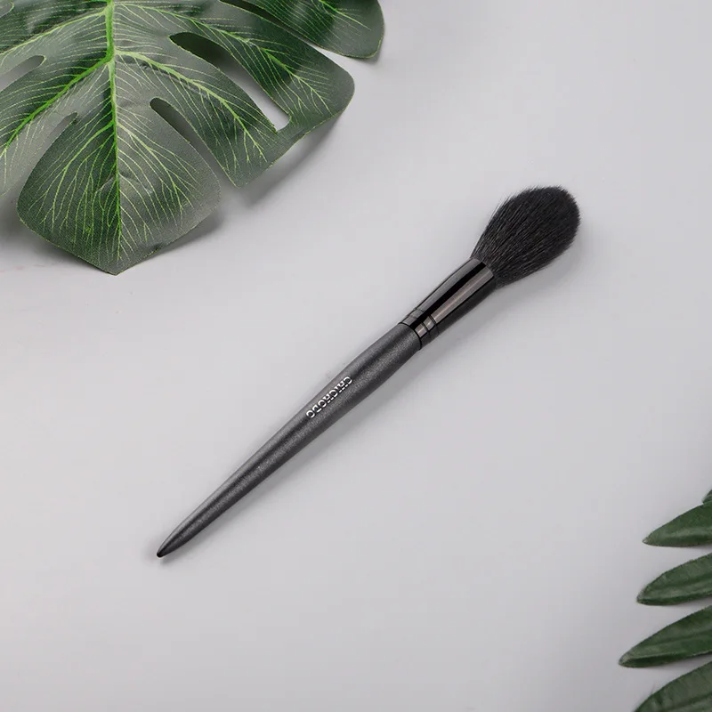 1 Piece Buffing makeup brushes Highlighter Wood handle Blusher Powder contour Make up brushes Goat Hair makeup brush set makeup brush makeup tool set makeup tool