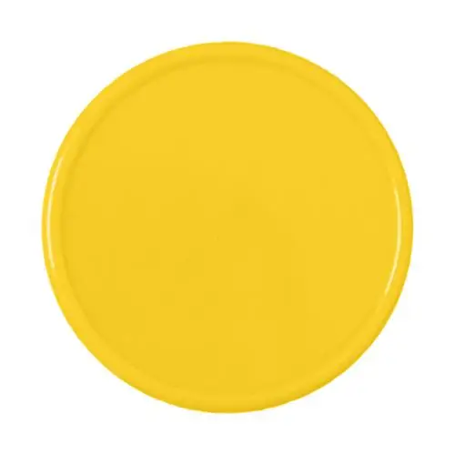 100 шт. пластиковые круглые фишки для покера для клубных пабов планшеты настольные игры развлекательные Обучающие пластмассовые планшеты игровой чип - Цвет: Цвет: желтый