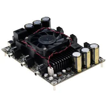 

2x300W+1x500W 2.1 three-channel digital power amplifier power board D class finished super bass