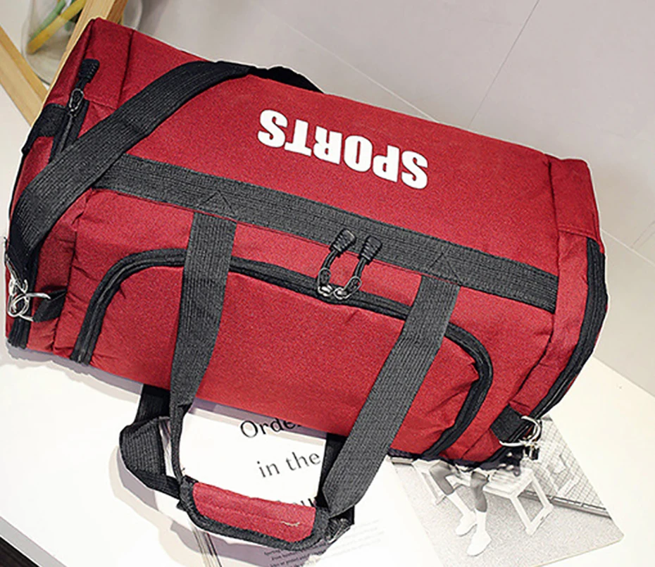 Outdoor Sports Gym Bag Travel Handbag Men Fitness Training Shoulder Handbag Women Yoga Luggage Duffles Crossbody Bags24