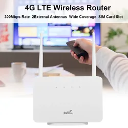 Modem routeur 4G LTE CPE universel débloqué, RJ45 LAN WAN, antenne externe sans fil, point d'accès avec emplacement pour carte Sim 