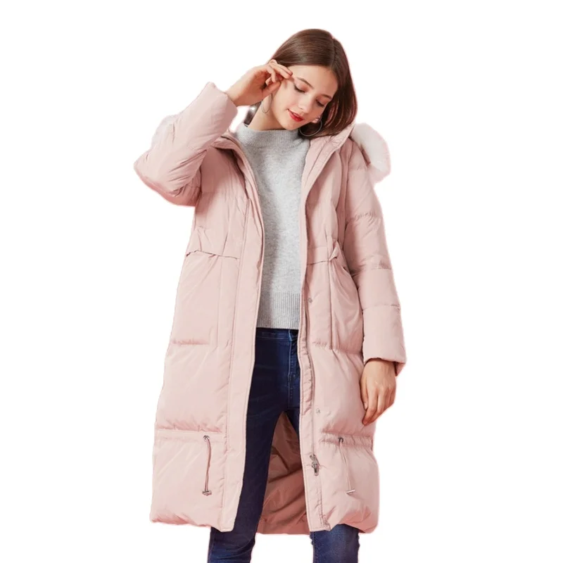 SEMIR Новый 2020 зимняя женская куртка пальто на пуху размера плюс XXL теплая плотная