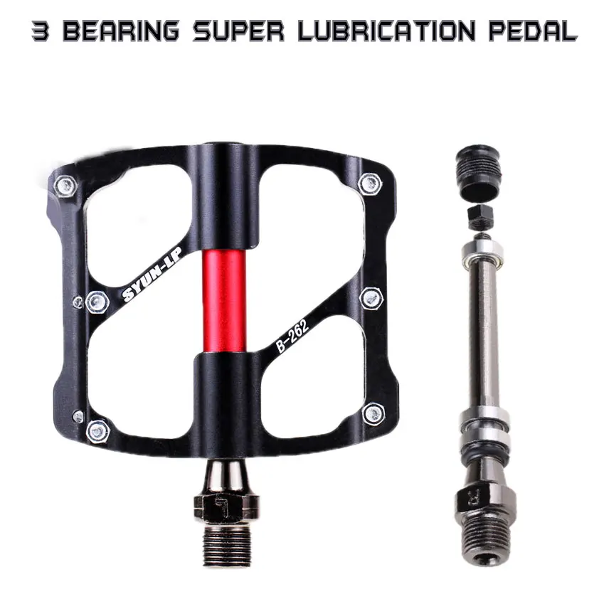 

Mero CA Bicycle Pedal 3 Peilin Bearing Road Vehicle Aluminum Alloy Pedal Mountaineering Pedal