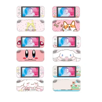

Cute Cat Dog Sailor Moon Protective Screen Skin Protector Sticker for Nintendo Switch Lite NS Mini Console Decoration Decal Case