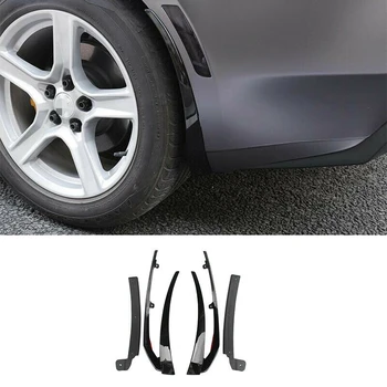 

New Arrival-6Pcs Black Mud Flaps Fender Splash Guards for Chevrolet Camaro 2016-2020