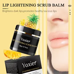 Lips Pink Fresh Lightening Bleaching Cream Remove Dark Lips Moisturizing Brightening Black Lips Lightening Scrub Balm Lip Care