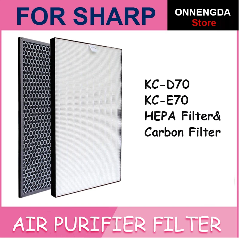 Heap Activated Carbon Filter For Sharp Air Purifier KC-D70 KC-E70 KC-F70 KC-700Y7 D60E | Бытовая техника