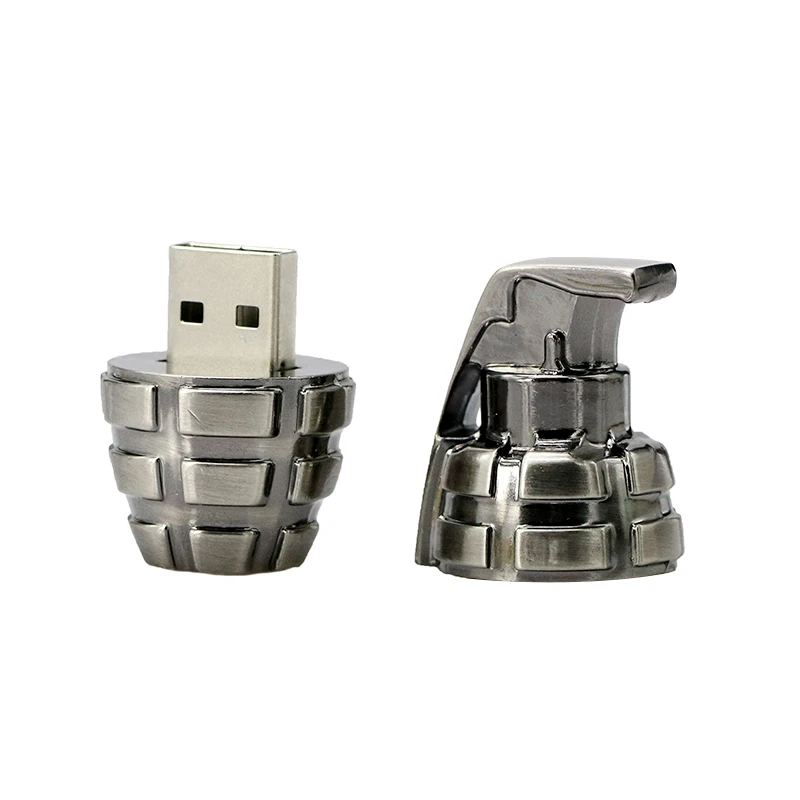 Usb металлический Ретро ручной флеш-накопитель с гранатами, USB 2,0, 8, 256 ГБ, 16 ГБ, 64 ГБ, 4 Гб, 32 ГБ, флеш-накопитель, usb флеш-накопитель, креативный крутой мини-подарок