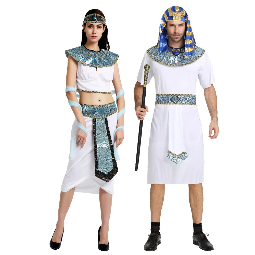 crystal Update sent Halloween Costume Anime Ancient Egypt Egyptian Pharaoh King Empress  Cleopatra Queen Costume Cosplay Clothing For Adult Men Women - Cosplay  Costumes - AliExpress