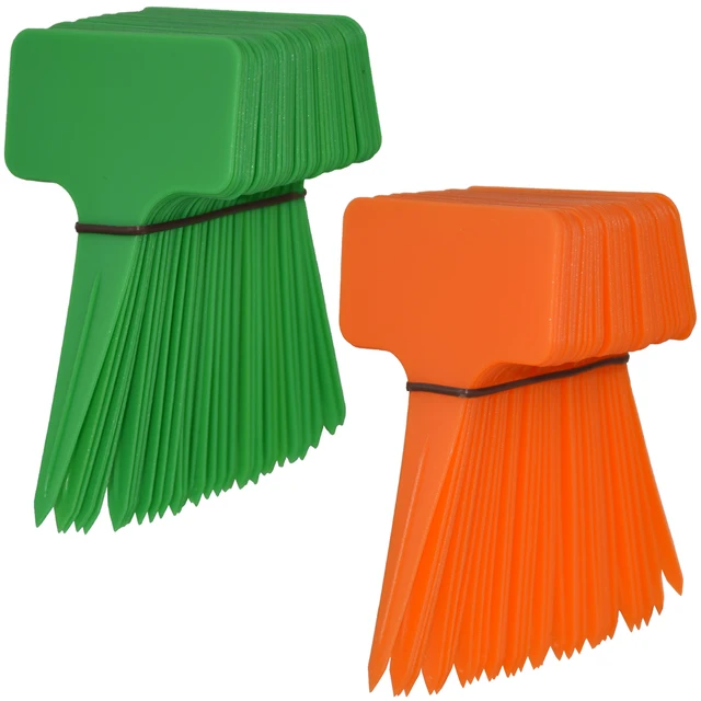 20Db T-Alakú Műanyag Növényi Címkék Marker Jel 59*98 Mm-Es Vízálló Virág Palánták Cserepes Bonsai Zamatos Kert Címke - Image 3