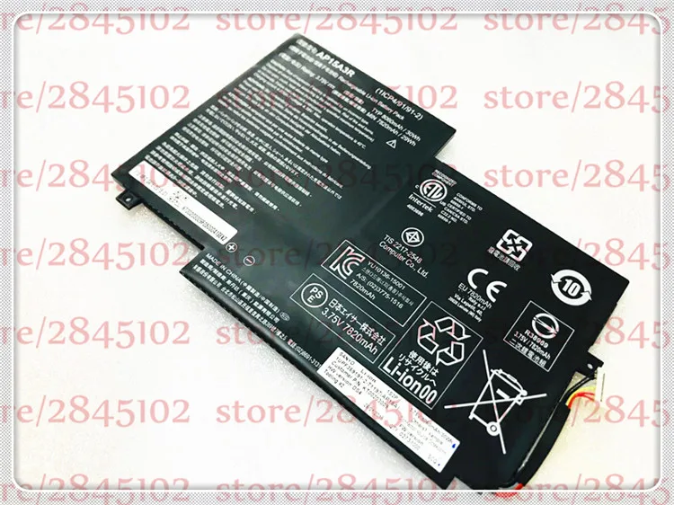 Аккумулятор для ноутбука GYIYGY AP15A3R 3 75 в 8060 мАч 30 Вт/ч AP15A8R Acer Aspire Switch 10 | Компьютеры и
