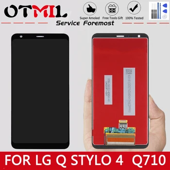 

OTMIL 6.2'' LCD For LG Q Stylo 4 LCD Touch Screen Digitizer Assembly Frame For LG Stylo 4 Q710 Q710 Q710MS Q710CS LCD Display